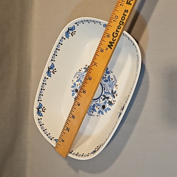 New Noritake Blue Moon 9022 9 5/8" Oval Vegetable Bowl - Picture 7 of 11